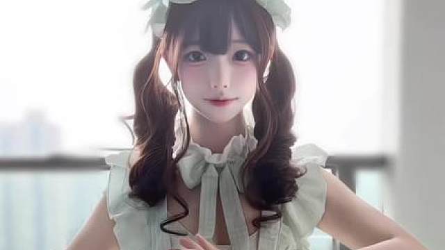 萌的我摇了一下双马尾（只有女生才有双马尾）