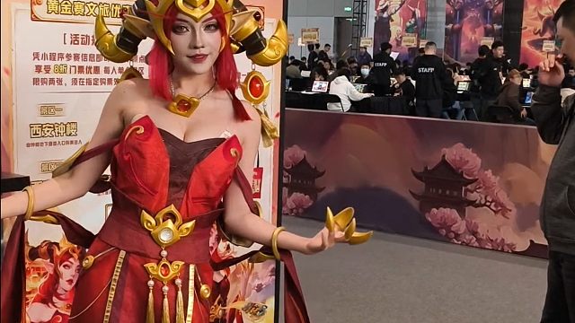 炉石西安黄金赛Coser小姐姐！你最喜欢哪位？