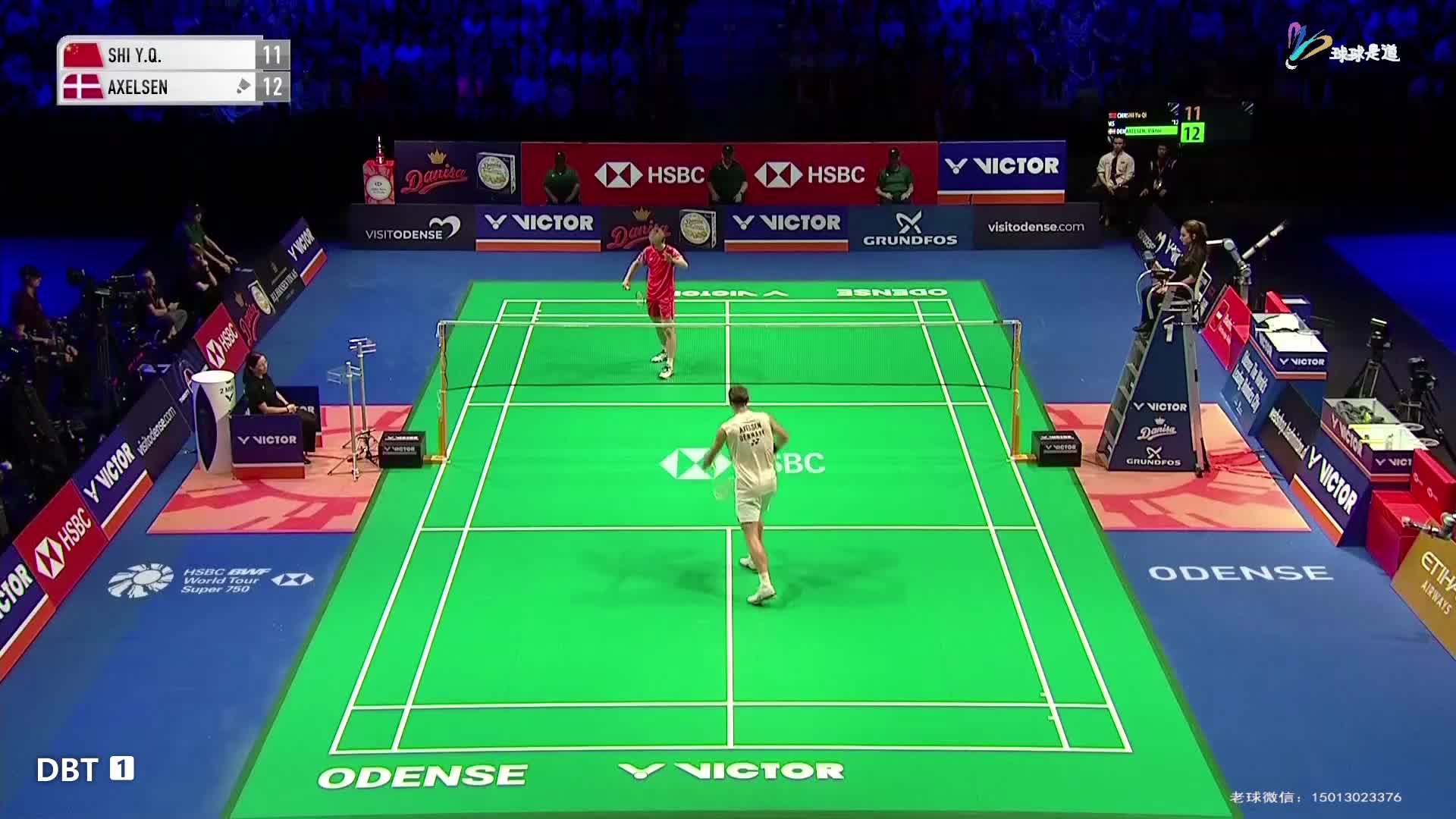 安赛龙VS石宇奇丹麦羽毛球公开赛-片段1
