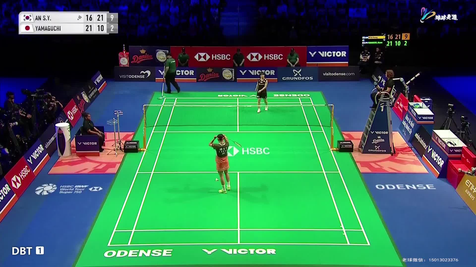 安洗莹vs山口茜丹麦羽毛球公开赛-片段2