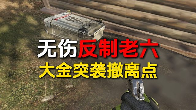 直接送老六回仓库！大金突袭轻松反制蹲撤离点的老六！
