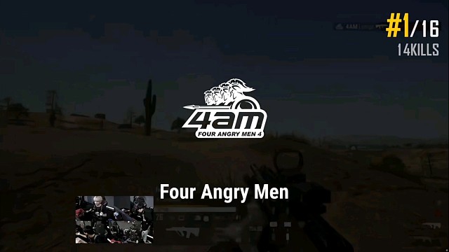 杀疯啦！ PGS9决赛第三天第一局 4AM14杀吃鸡 阿童木单人7杀