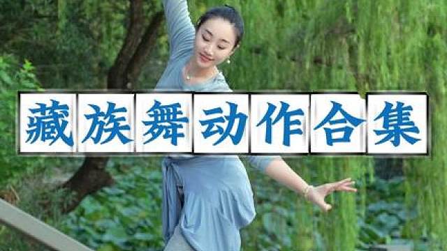 藏族舞动作合集