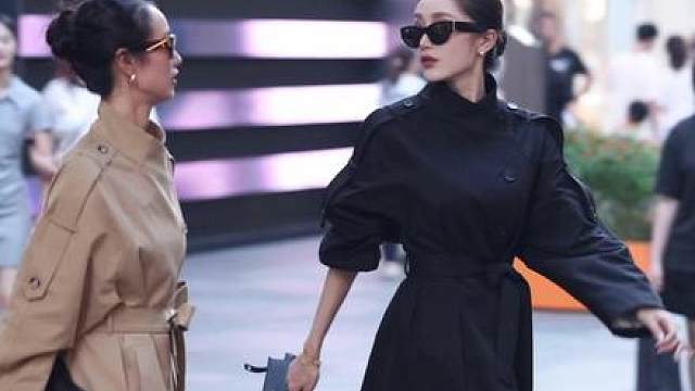 风衣高跟大光明的魅力