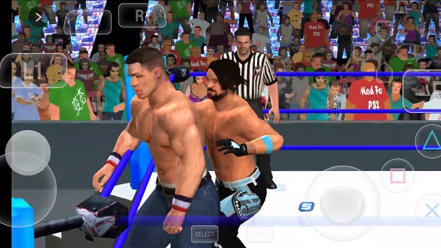 WWE2K手游，PS2模拟器摔角游戏