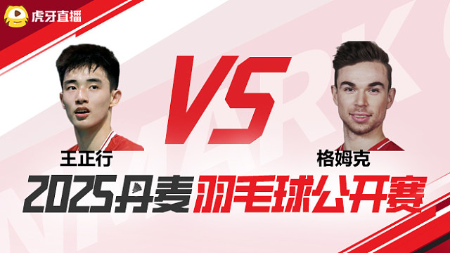 男单 王正行vs格姆克 2025丹麦羽毛球公开赛 清流