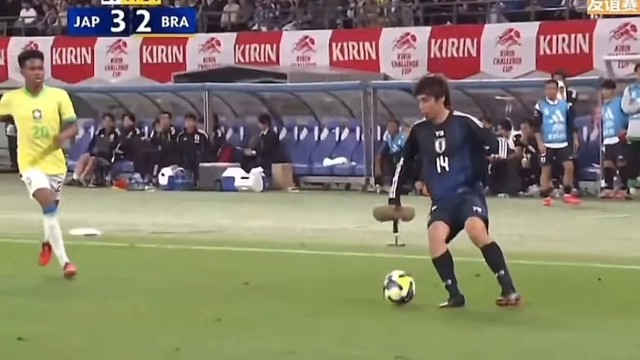 伊东纯也这突破太强了！#足球