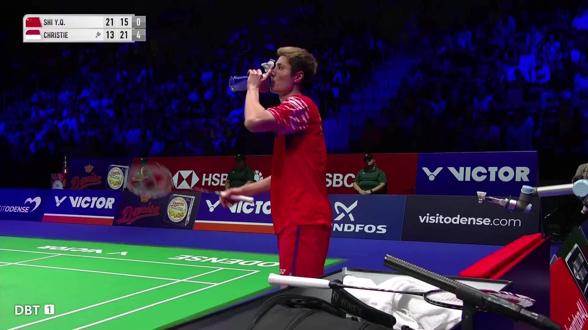 石宇奇VS乔纳坦丹麦羽毛球公开赛-片段2