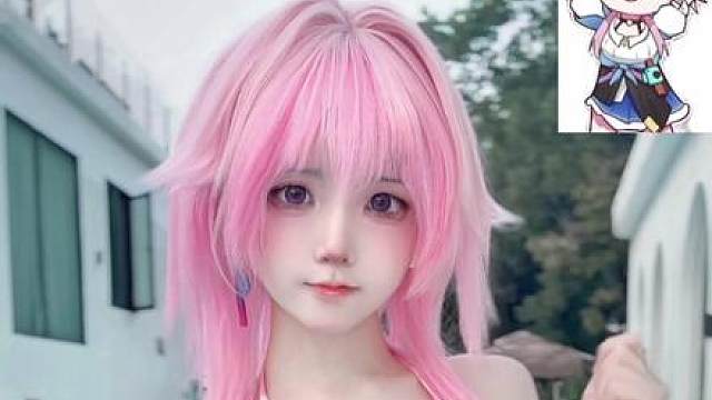 泳装小三月就这么萌(з)