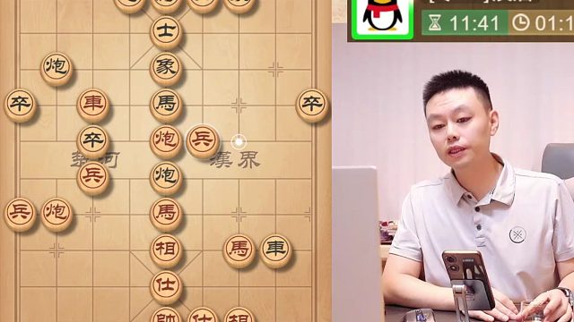 许银川下出中间一条蛇阵型，实在巧妙