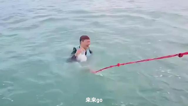 无板冲浪第一人 虎王变海王