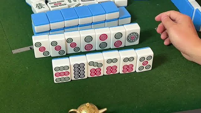 简简单单两家满，开心！