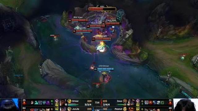 Zeka的沙皇还是太猛了！今天像是变了一个人！恭喜HLE先下一城！