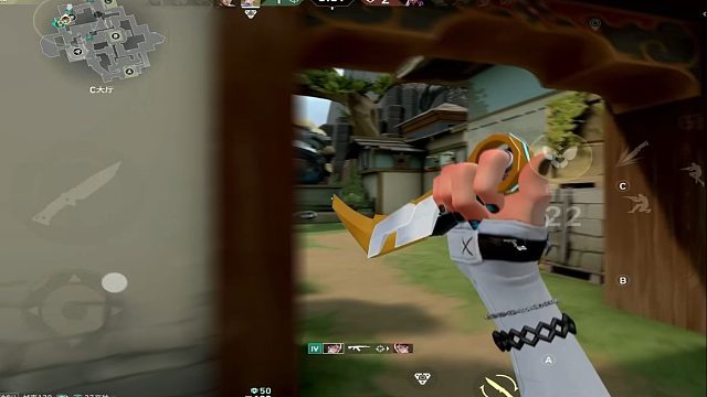 当我用暮蝶在新赛季瞄准!/无畏契约手游