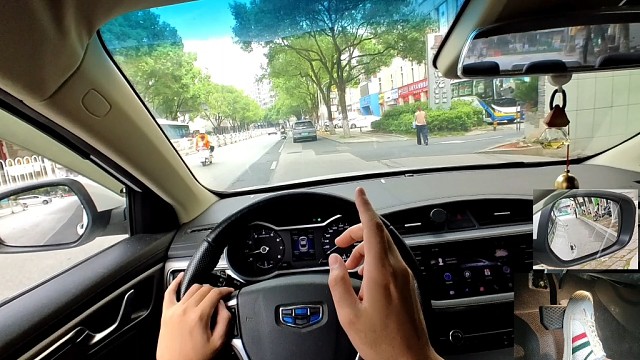 【学车】对付窄路停车倒车简单有效的办法方法，学会了秒变老司机