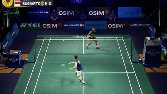 没有压力的李宗伟有多猛，打世界第五跟玩一样