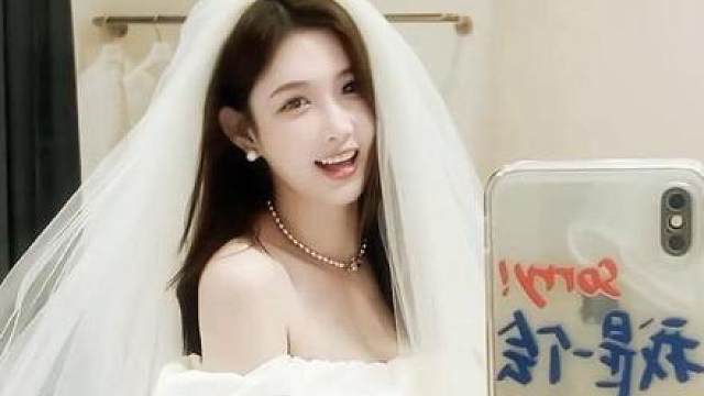 一个人的婚纱也浪漫