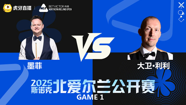 肖恩·墨菲VS大卫·利利	2025斯诺克北爱尔兰公开赛	清流