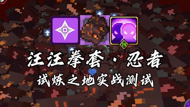 【元气骑士前传】汪汪拳套·忍者 试炼之地实战测试