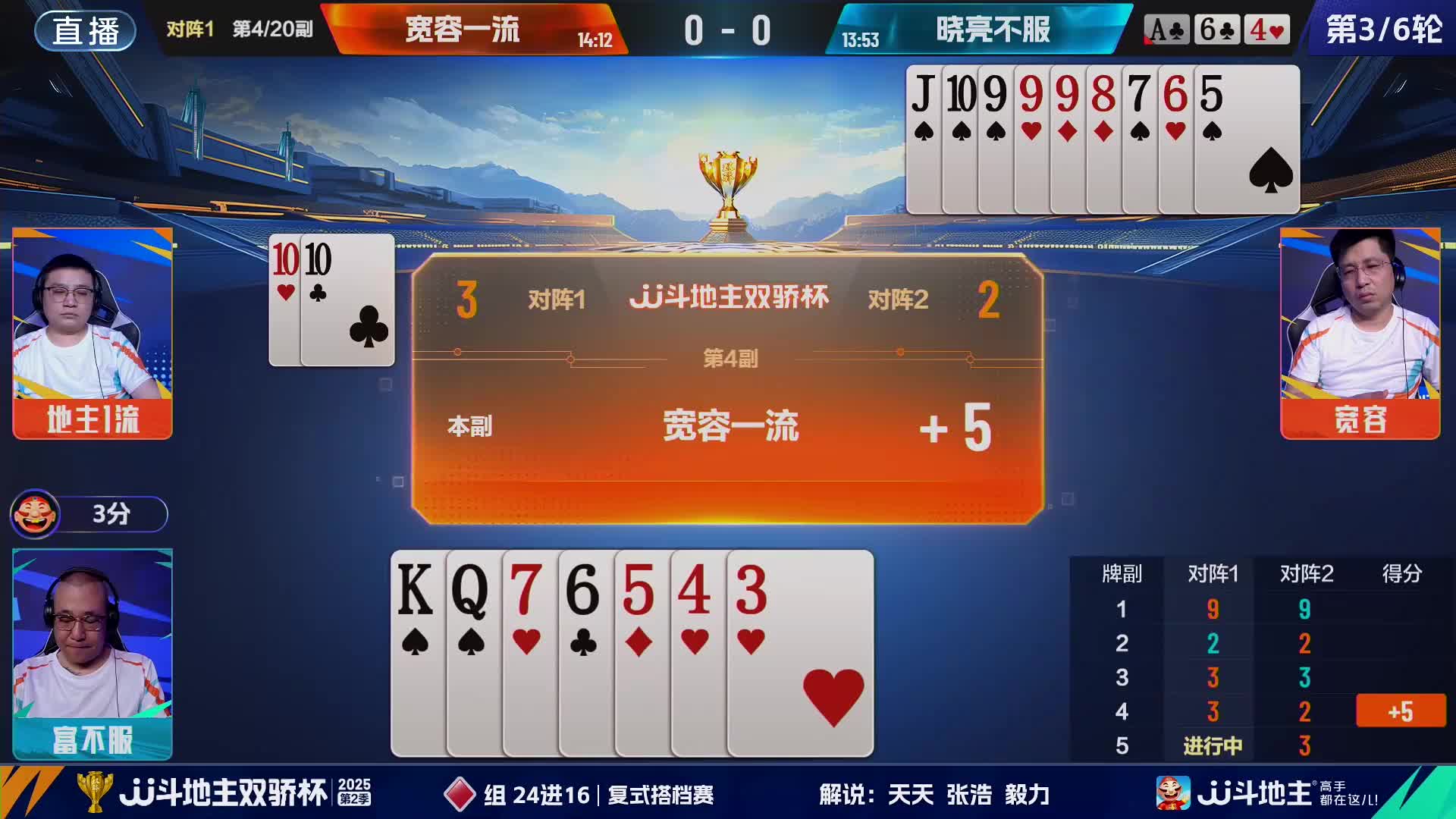 2025JJ斗地主双骄杯第2季方片组DAY1