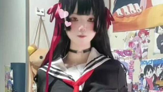 黑发公主切红瞳泪痣！