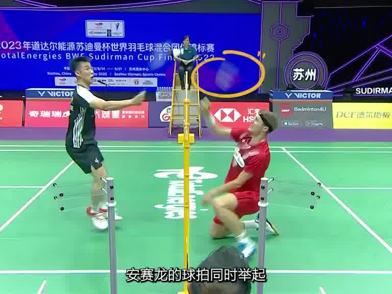 裁判的误判让骆建佑来了脾气