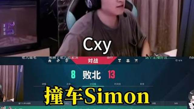 《撞车S1mon》 【cxy】“坏了呀 打不过Simon”