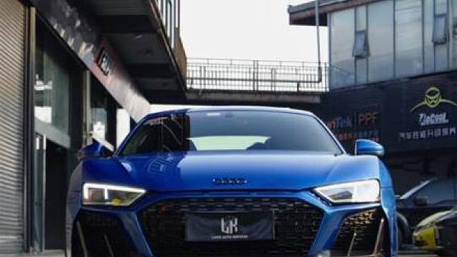 带你沉浸式体验奥迪R8精洗