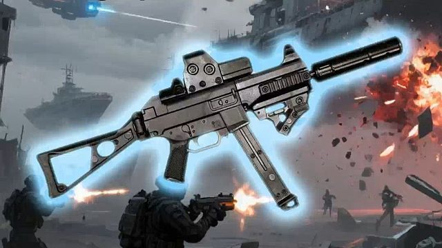 和平精英精密拼装枪模盲盒之UMP45