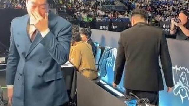 赛后米勒和管泽元相继落泪