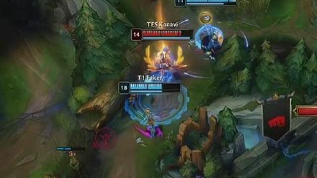 Faker发条稳若泰山 T1 1:0 TES 先下一城