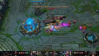 Faker招牌加里奧！T1戰(zhàn)勝TES拿到賽點(diǎn)