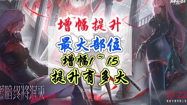 增幅提升到底有多大？平民玩家只能想想了