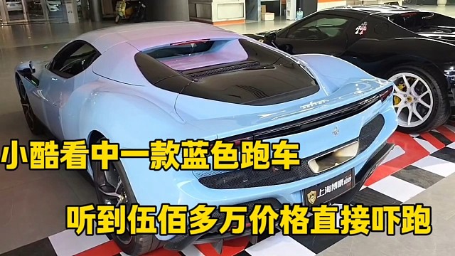 小酷看中一款跑车
听到伍佰多万直接吓跑