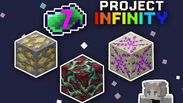 三种ATM矿石无限 7级无限锭 我的世界 无限计划 第十期