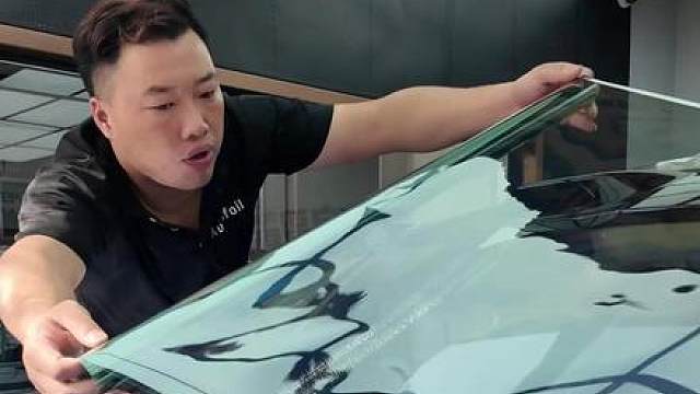 蔚来ES8全车玻璃膜到底怎么贴？
