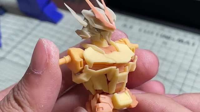 1/144的红龙也太可爱了 看看能不能在大班红龙出货前做完。。。