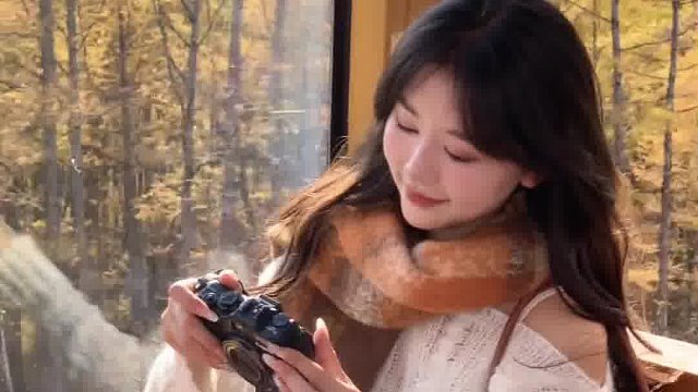 开往秋天的列车。