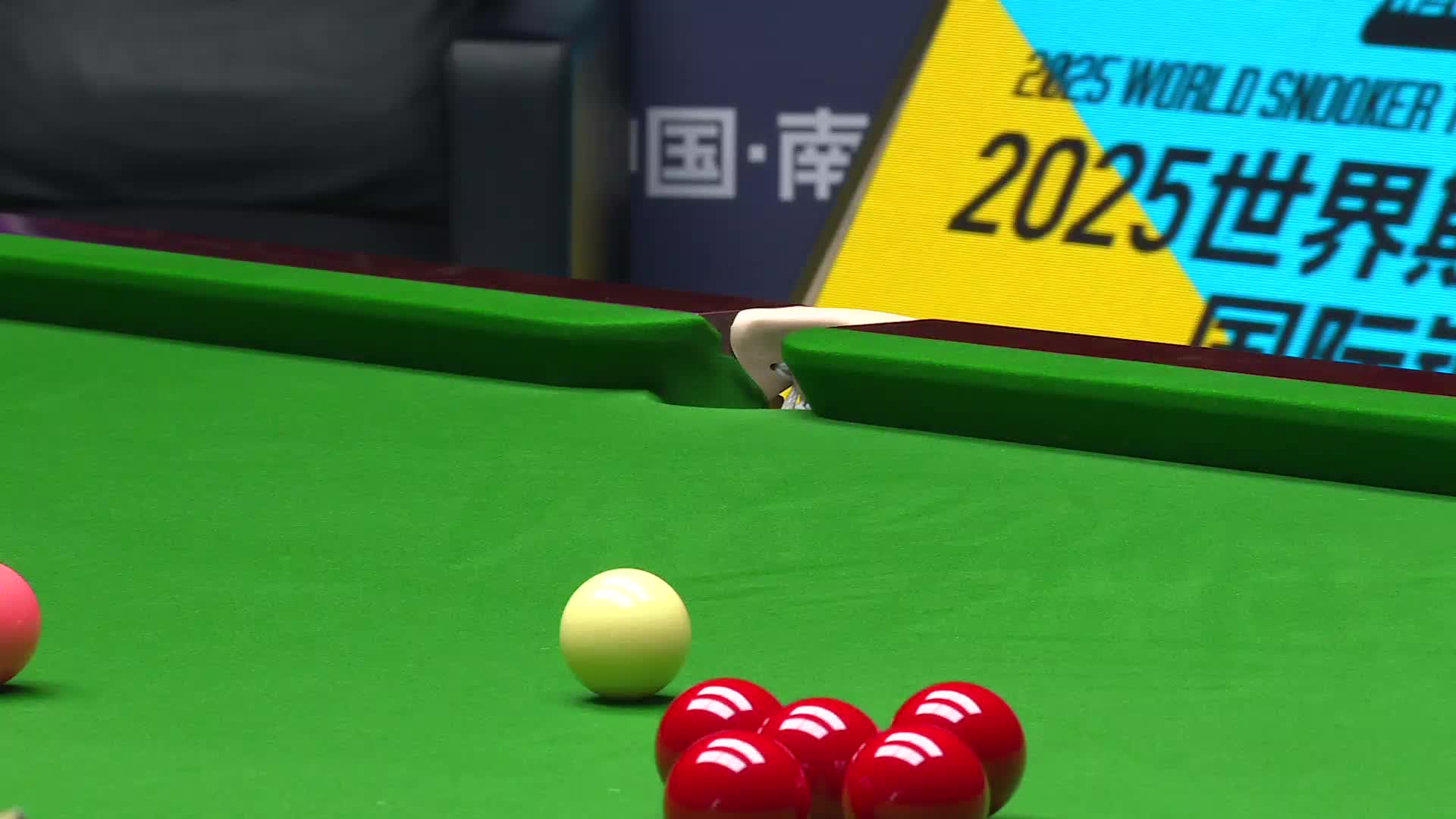 丁俊晖 VS 肖恩·墨菲  2025斯诺克国际锦标赛  第四局