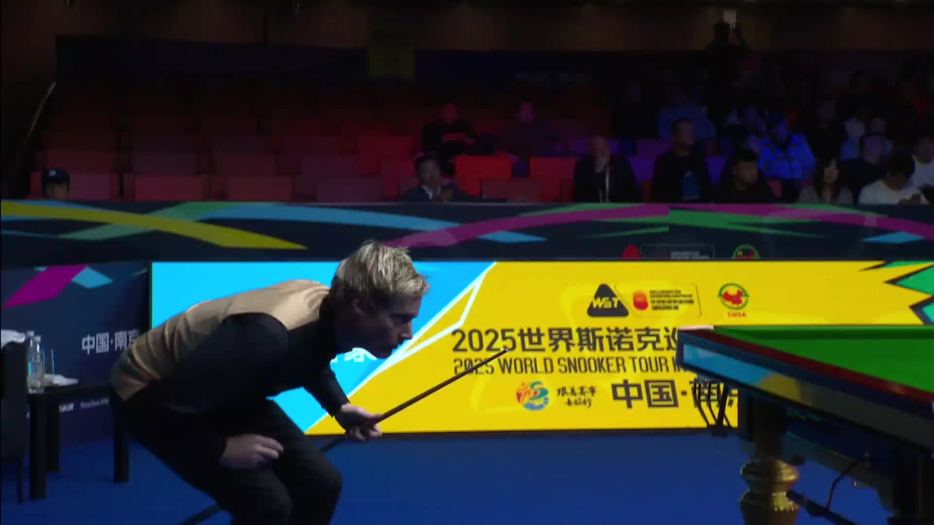 尼尔·罗伯逊 VS 扎克·苏尔蒂  2025斯诺克国际锦标赛  第八局