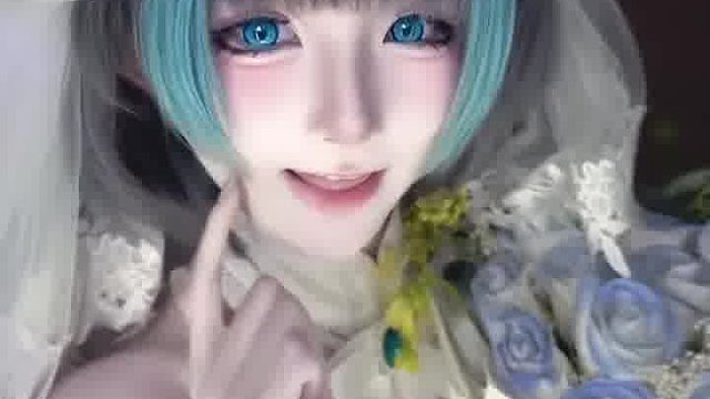 旦那sama，柴郡穿婚纱的样子好看嘛