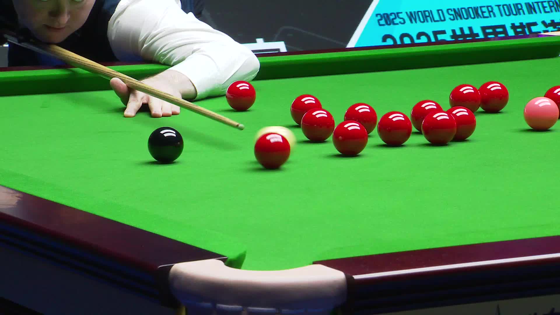 扎克·苏尔蒂 VS  斯蒂芬·马奎尔  2025斯诺克国际锦标赛  第五局