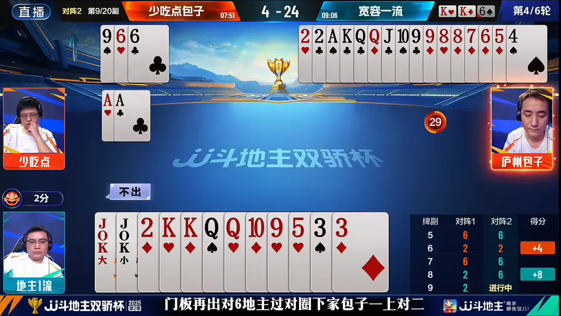 一流残局火箭一炸大胆问单9博农民失误！你这胆儿也太肥了吧