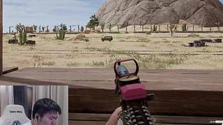 玩洲倆月再回PUBG“這槍誰壓得住呢”
