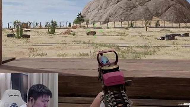 玩洲俩月再回PUBG“这枪谁压得住呢”