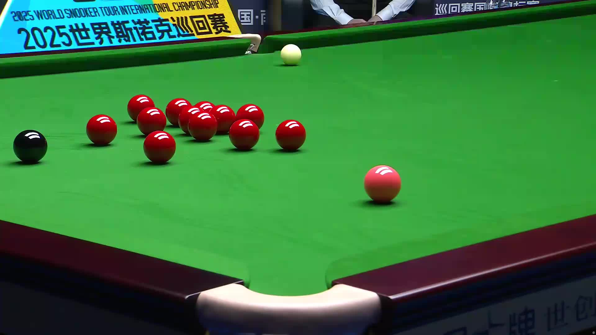 吴宜泽VS 约翰·希金斯 2025斯诺克国际锦标赛  第二局