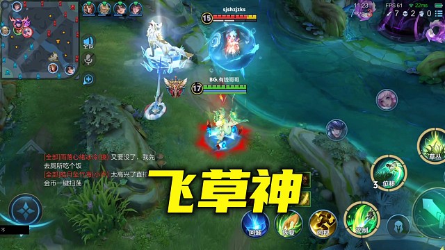 国服桑启才会的怀八荒入草丛