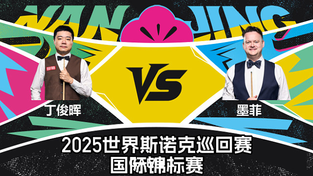 【回放】丁俊晖 VS 肖恩·墨菲  2025斯诺克国际锦标赛  星辰 下