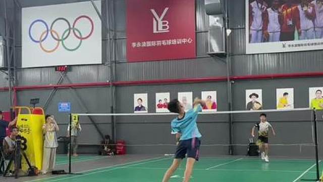 上海站李永波羽毛球公开赛半决赛精彩片段