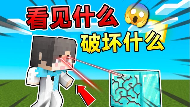 MC当你看见什么就可以破坏什么？！末影龙如何击败我们呢？！